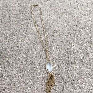Kendra Scott Rayne necklace in Slate